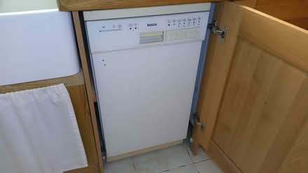 Photo of free Bosch Freestanding Slimline Dishwasher (Pamber Heath RG26) #1