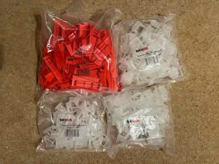 Photo of free Tile levelling clips and wedges (Vale of White Horse SN7) #1