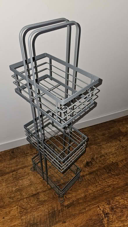 Photo of free Metal free standing bathroom caddy (Kempshott RG22) #2