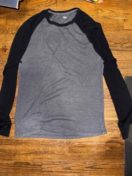 Photo of free Size L Grey/Black Old Navy Henley (Clason Point Bronx NY) #1