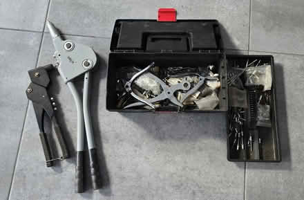 Photo of free Assorted rivets and rivet tools (Harold Wood RM3) #1