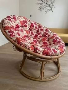 Photo of free Papasan lounge chair in SW18 London (Southfields SW18) #1