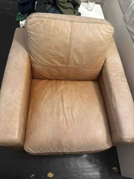 Photo of free Leather armchair (Tynemouth NE30) #2