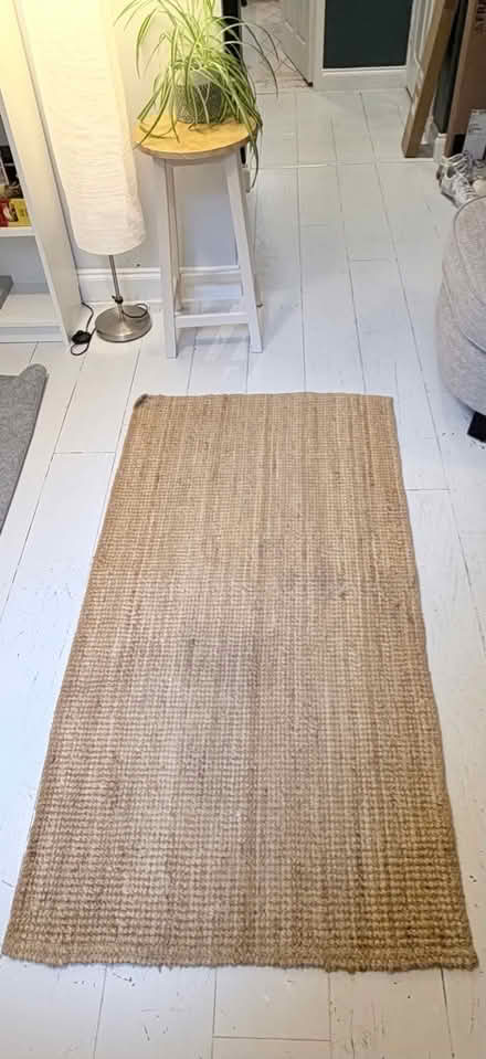 Photo of free IKEA ‘Lohals’ jute rug (London Rd Station area BN1) #1