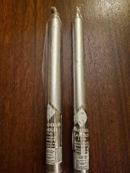 Photo of free 10 inch silver candles (Toronto) #1