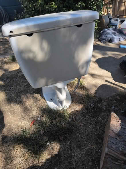 Photo of free White porcelain toilet (Concord) #3