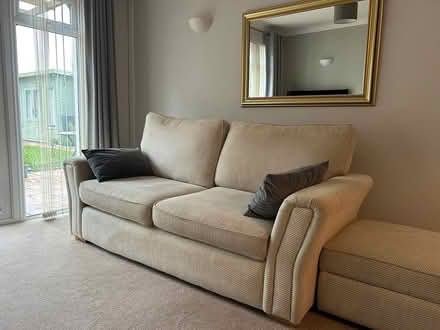 Photo of free Three seater sofa (Ferndown, Dorset) #1