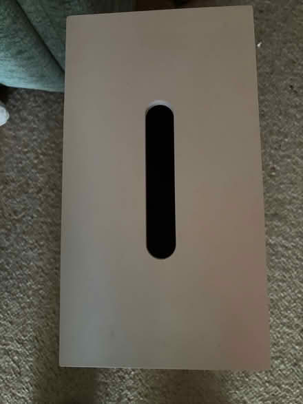 Photo of free White storage box with lid (Stone Cross BN23) #2