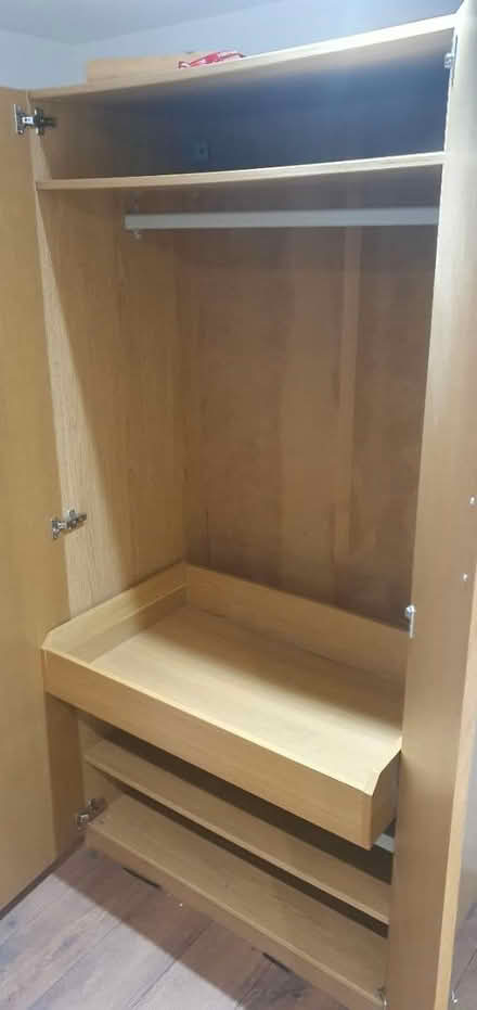 Photo of free IKEA PAX 2-door oak effect wardrobe (Lockleaze BS7) #2