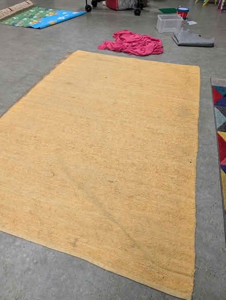 Photo of free Yellow rug (Balsall Heath B12) #1