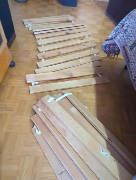 Photo of free Wooden Planks for an Ikea Bed (Forest Hill) #1