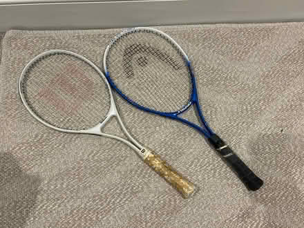 Photo of free 2 tennis rackets (Fulham SW6) #1