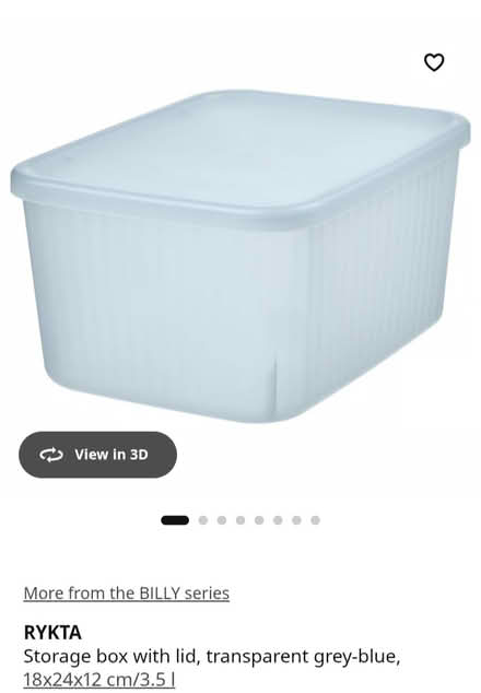 Photo of Storage boxes with lid (Nuthall NG16) #1