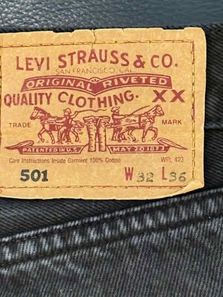 Photo of free Levi 501 Jeans (Taverham NR8) #2