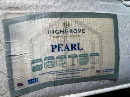 Photo of free highgrove "pearl" king mattress - ortho, reversible (Hendon, The Hyde NW9) #2
