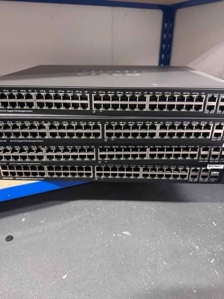 Photo of free 4 x Cisco 48 port Poe switches (Barbican EC1A) #1