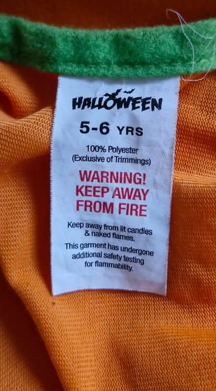 Photo of free Halloween Pumpkin Costume - 5-6 yrs (Chells SG2) #2