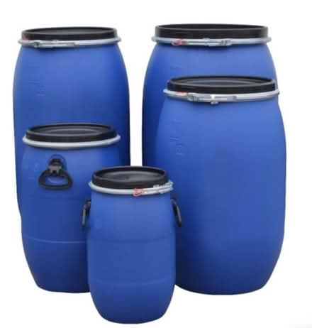 Photo of Large barrel with lid (Kirkton DD3) #1
