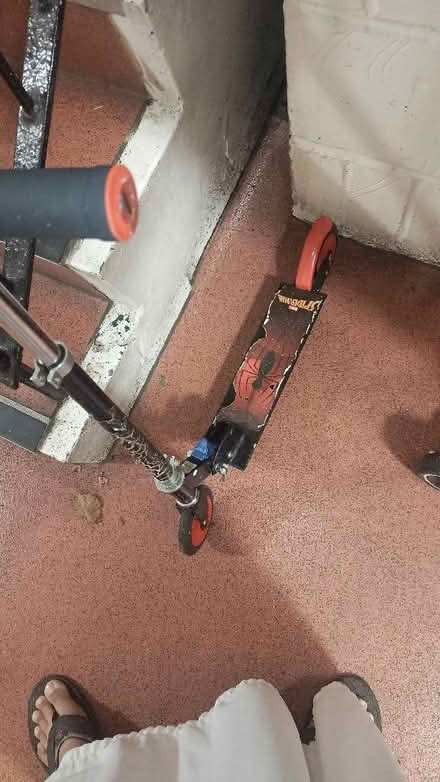 Photo of free Spiderman scooty (Cann Hall E11) #2