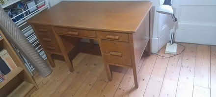 Photo of free Wooden desk with drawers (Bonnington EH6) #1