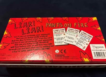 Photo of free Liar liar pants on fire game (windsor SL4) #2