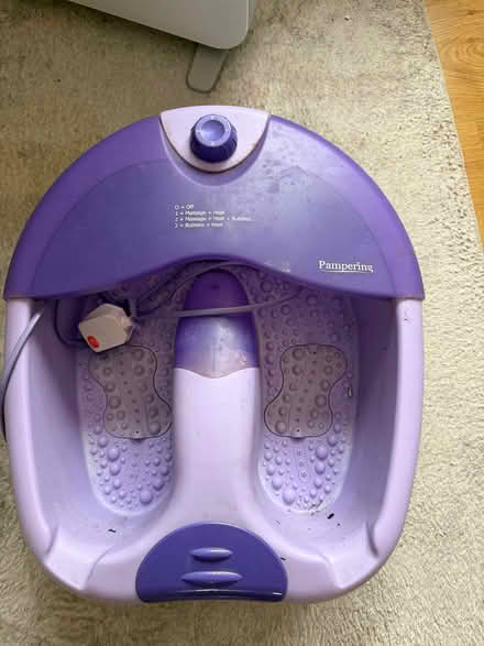 Photo of free Foot bath (Abbey Wood SE2) #1