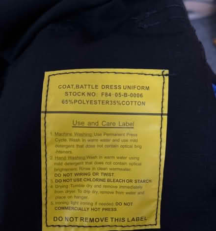 Photo of free Black Jacket (Chatham ME5) #4