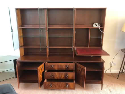 Photo of free Wooden display cabinet and storage (Braeside AB15) #1