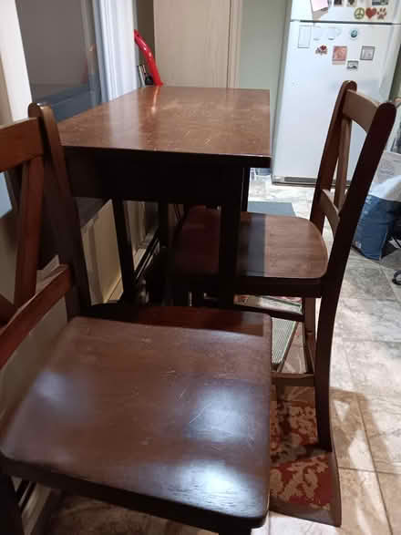 Photo of free Table and Chairs Set, Pub Style (Near Price Chopper Saugerties) #4