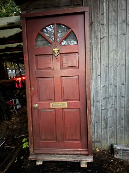 Photo of free Hard wood door and frame (Little London Wood OX49) #1