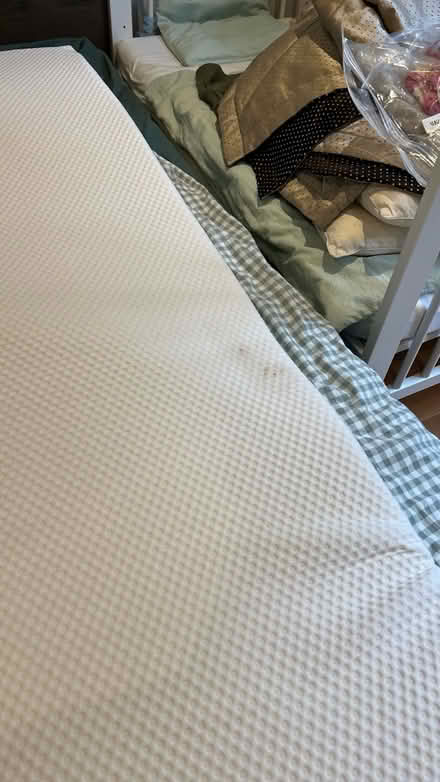 Photo of free White Mattress Pad, Single (ikea) (HA0) #4