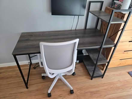 Photo of free Desk and chair (Marinwood (San Rafael)) #1