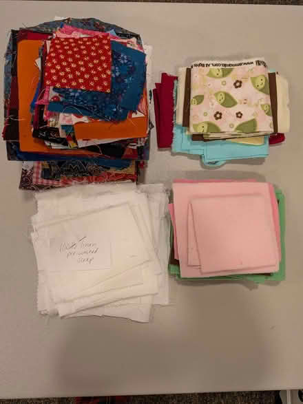 Photo of free Fabric scraps (West Groton) #1