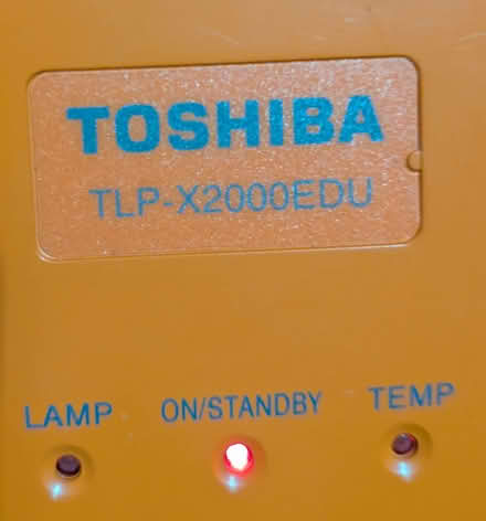 Photo of free Old Toshiba Projector TLP-X2000EDU (Bowerham LA1) #1