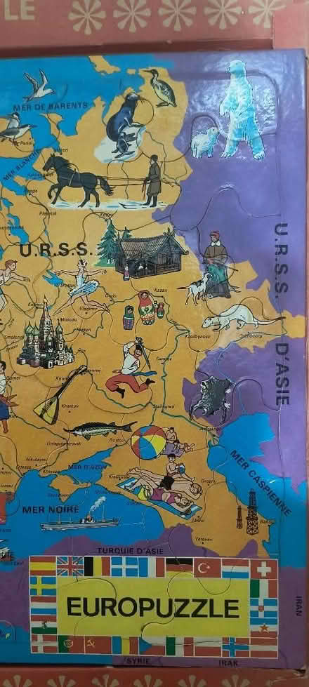 Photo of free Old French jigsaw puzzle of Europe (Malvern Link WR14) #4