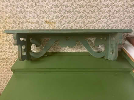 Photo of free Two wooden shelves (Forest Green. RH5) #1