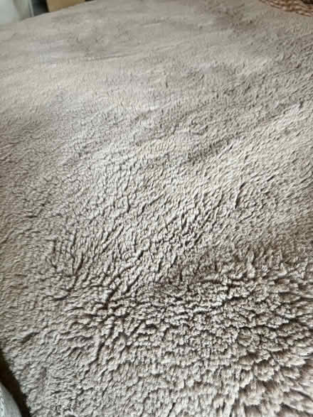 Photo of free Medium pink fluffy rug (Central Lancaster LA1) #1