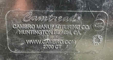 Photo of free Cambro oval serving trays (Aurora) #2