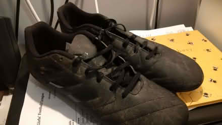 Photo of free adidas black football boots - size 11 (Highbridge TA9) #2