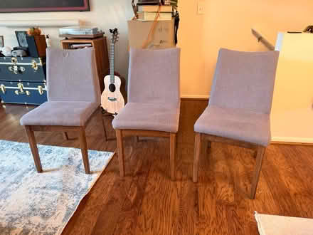 Photo of free Set of 3 Dining Room Chairs (West seattle) #1
