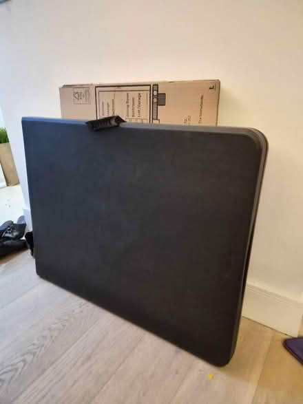 Photo of free Folding table black (islington EC1V) #1