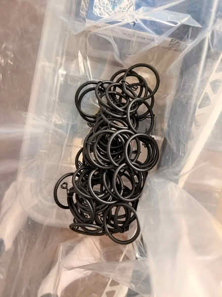 Photo of free Curtain Rings (Harthill S26) #2