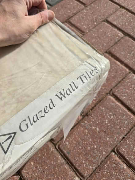 Photo of free 20cm x 30cm tiles cream marble x 17 (Leigh Park PO9) #4