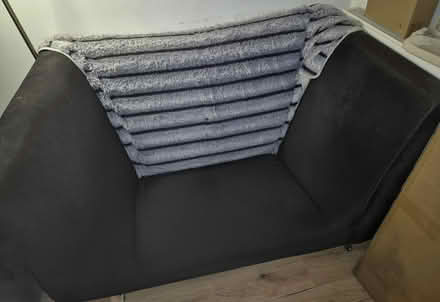 Photo of free Black 3 and black 2 seater sofa (Silsoe MK45) #2
