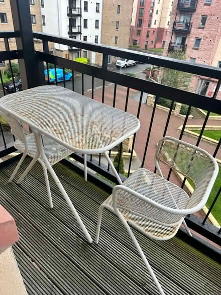 Photo of free Garden table + chairs (Gorgie EH11) #2