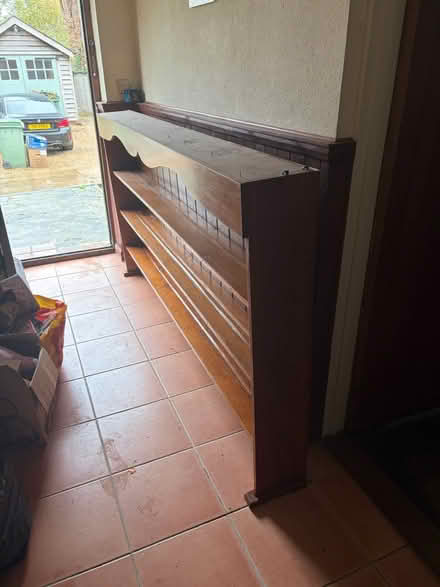 Photo of free Large hand made wooden shelves (Yalding ME18) #1