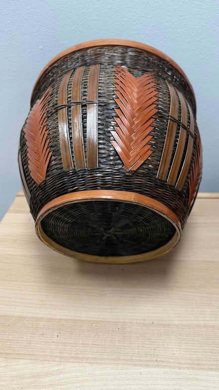 Photo of free Woven basket / wastebasket (Castlefields SY1) #2