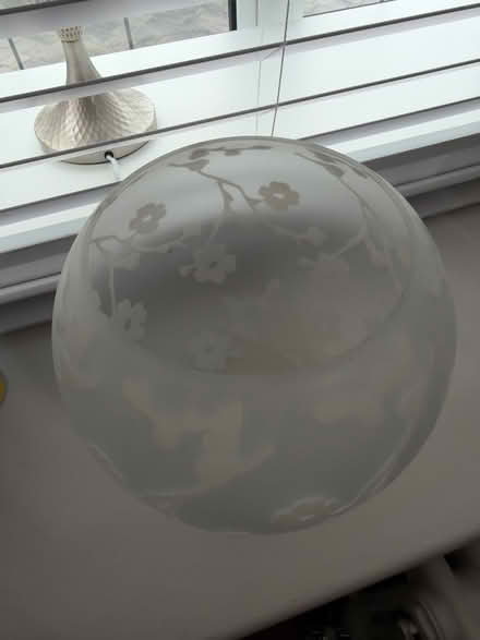Photo of free Glass Lampshade/light Shade 10” (Billericay CM11) #3