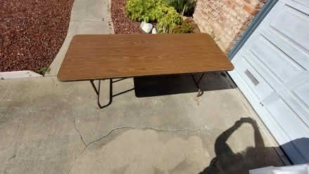 Photo of free Banquet Table (6 ft.) (94015) #1