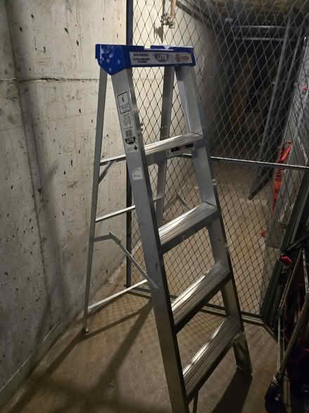 Photo of free 5 foot aluminum step ladder (Britannia) #1